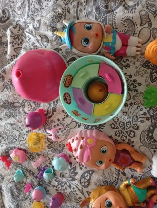Lote Bebés Llorones y Accesorios