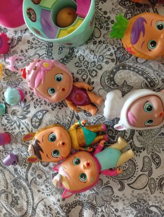 Lote Bebés Llorones y Accesorios