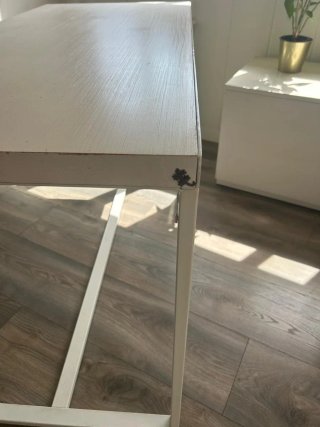 Mesa de escritorio Banak Import blanca