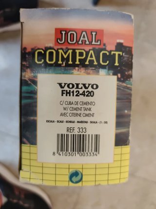 Camión Joal Compact Cemento Escala 1:50
