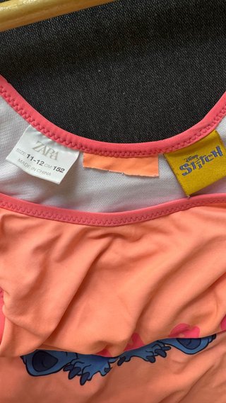 Bañador Niña Stich Zara T.152