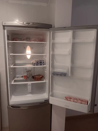 Nevera LG Plateada No Frost