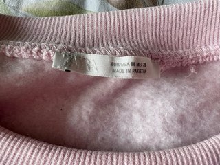 Sudadera Zara Rosa