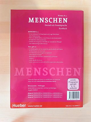 Pack Libros Alemán Menschen A1.1 ( Hueber)