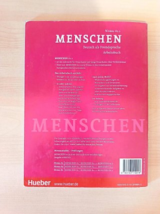 Pack Libros Alemán Menschen A1.1 ( Hueber)