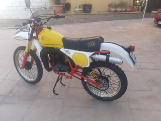 Montesa Enduro H6 Blanca y Amarilla
