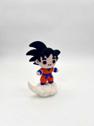 Goku Knitted Figure – Figura Crochet Dragon Ball