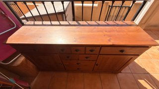Cómoda Cajonera Madera Estilo Industrial