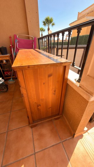 Cómoda Cajonera Madera Estilo Industrial