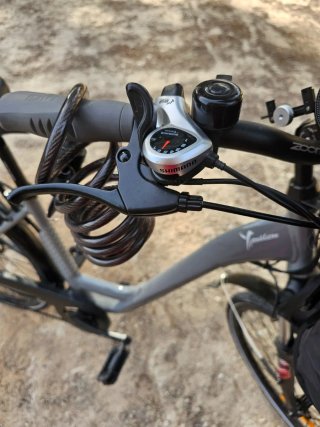 Bicicleta Eléctrica Ipsilon Lancia Gris