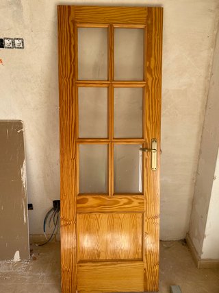 Puertas macizas de pino