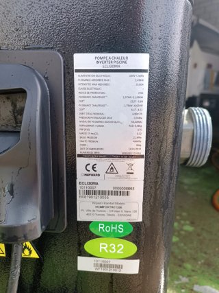 Calentador de agua para piscinas Kripsol