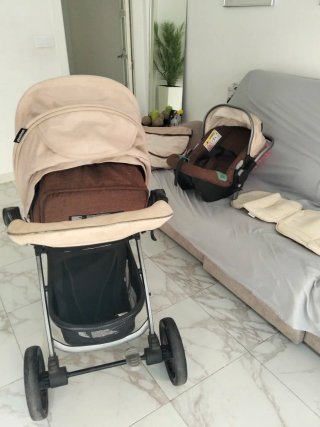 Carro de bebé 3 piezas: Silla, Capazo y Maxicosi