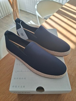 T42 Geox Nuevas Alpargatas Azules