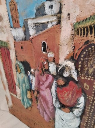 Cuadros de Mohamed Lakroune