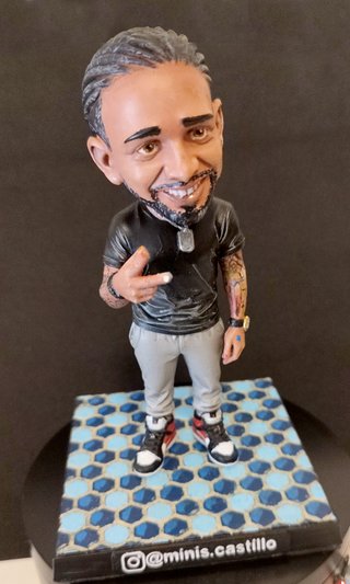 Figura personalizada estilo bobblehead