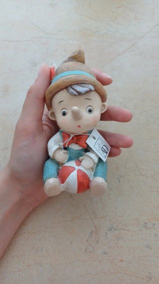 Salvadanaio Pinocchio con palla