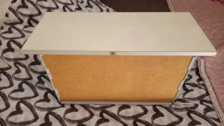 Cajón IKEA BESTÅ alto brillo blanco
