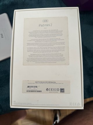 iPad mini 2 Plata