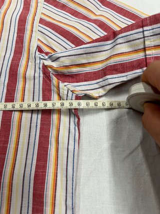 Camicia Navigare mezza manica righe cotone M