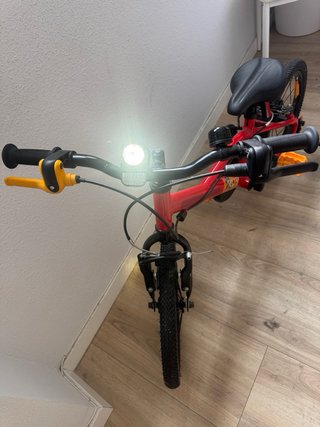 Bicicleta Infantil Decathlon 16 Roja