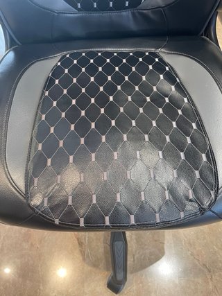 Silla de oficina RACING negra y gris