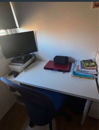 Dormitorio juvenil blanco