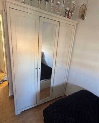 Dormitorio juvenil blanco