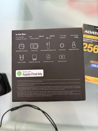 Insta360 Go Ultra Negra y tarjeta micro sd 256gb