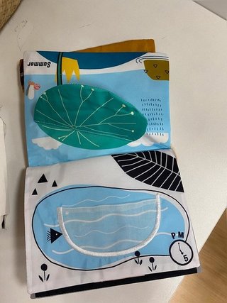Juguete de Espejo, Libro de Contraste de Panda para bebés de 0 a 6 Meses, educativos Regalos