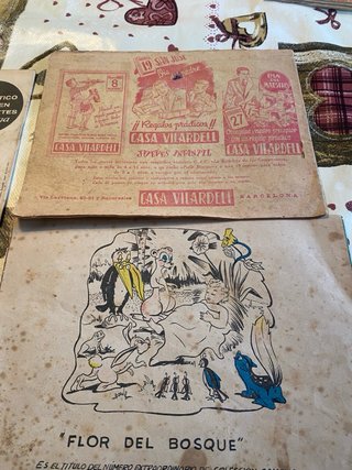 Lote 4 comics antiguos apaisados