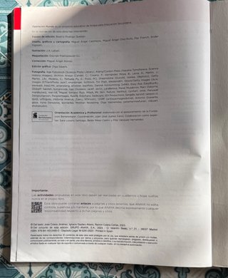 Libro de texto Matemáticas  ISBN 978-84-143-2495-0