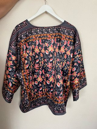 Kimono estampado mujer talla única