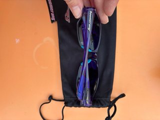 Gafas de sol Boomerang azules y moradas