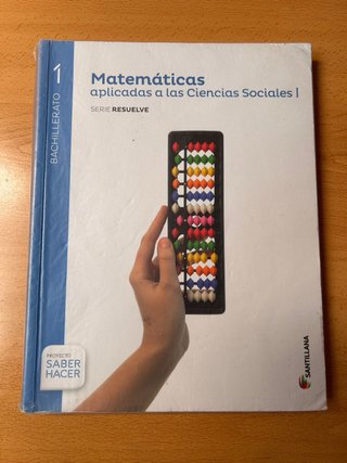 Matemáticas aplicadas a las ciencias sociales I...