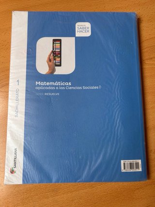 Matemáticas aplicadas a las ciencias sociales I...