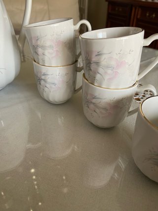 Juego de café vintage porcelana