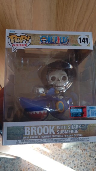Funko Pop! Brook con Tiburón 141