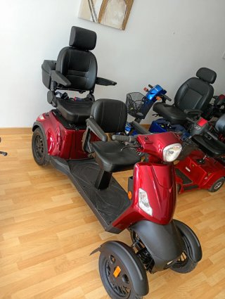Scooter Movilidad Duo Rojo