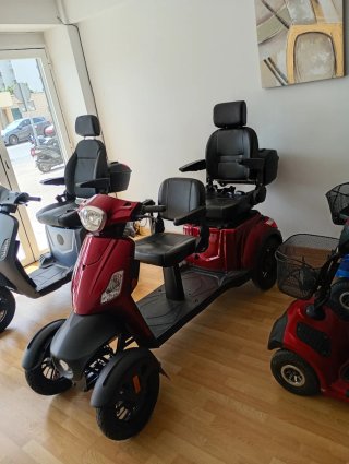 Scooter Movilidad Duo Rojo