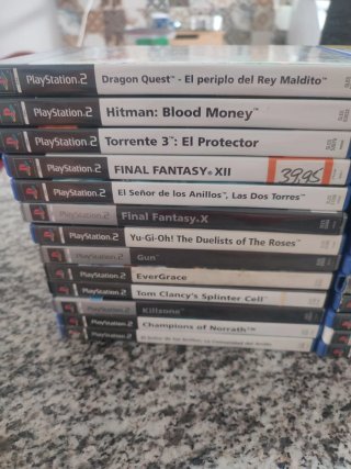 Lote de 10 Juegos PS2
