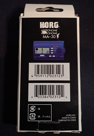 Metrónomo KORG MA-30 Azul