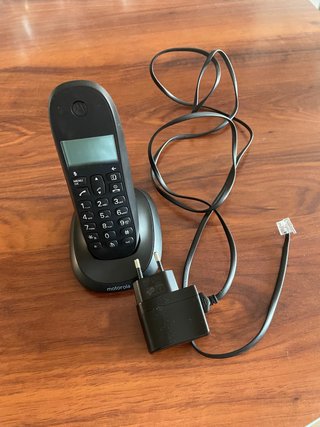 Teléfono Inalámbrico Motorola Negro