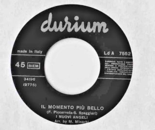 I Nuovi Angeli Questo E' Un Addio 7" 45 RPM
