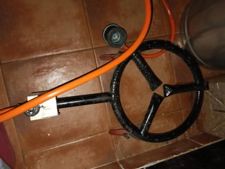 Olla para conservas con quemador
