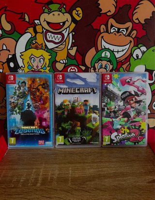 Nintendo Switch: Minecraft Legends, Splatoon 2