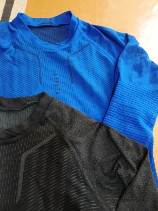 Lote 2 camisetas interior niño