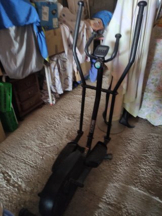 Bicicleta elíptica de gimnasio