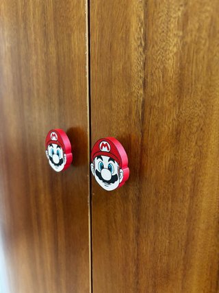 Pomos/Tiradores Muebles Super Mario Bros