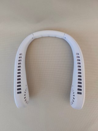 Ventilatore da collo ricaricabile - Bianco (nuovo)